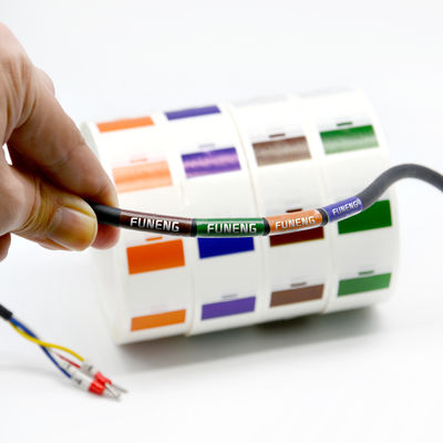 Custom Waterproof Cable Labels with Strong Adhesive